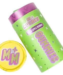 Mr Mushies Green Apple Bobber Gummies
