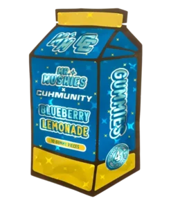 Mr Mushies x Cuhmunity Blueberry Lemonade Gummies